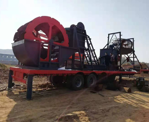 移動破碎洗砂生產線